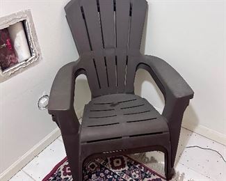 Two new Adirondack chairs.