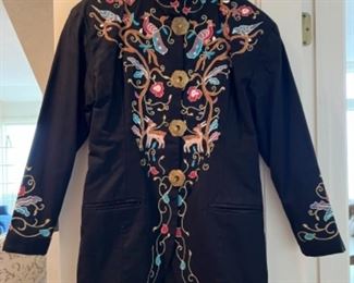 Beautiful Embroidered Jacket $75