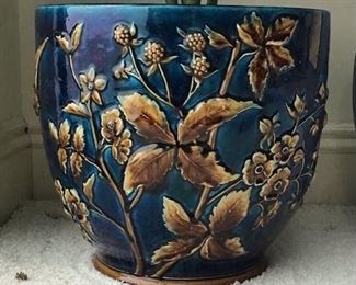 Antique Majolica Pot $135
