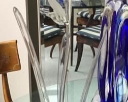 Glass Iris Sculpture $125