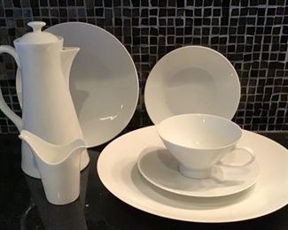 Mid Century Modern White China by Rosenthal and Swedish Pieces by Benporslin $15 to $95