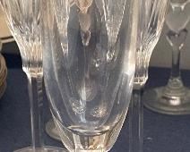 Four Amore Crystal Flutes
