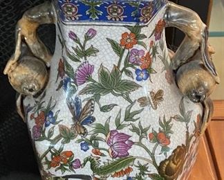 Oriental Themed Vase