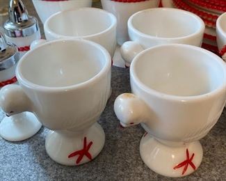 Westmoreland Milk Glass Baby Chick Bowls/Cups