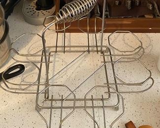 Vintage Glass Carrier