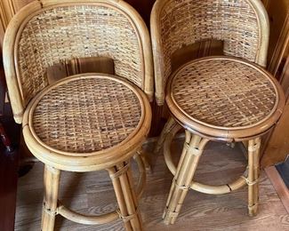 Bamboo Bar Stools