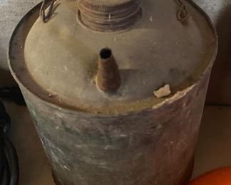 Galvanized Kerosene Can