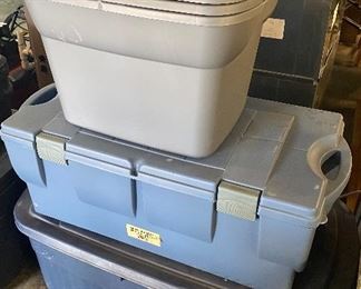 Plastic Storage Tubs