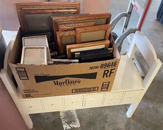 Picture Frames/Bench