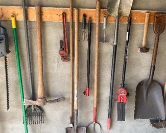 Assorted Yard Tools