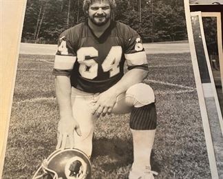 Vintage Washington Redskins Player Promo Photos 