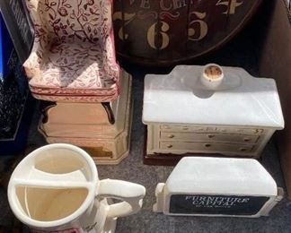 High Point Figural Decanters