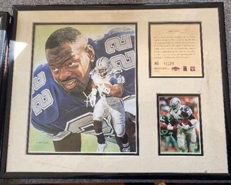 Emmet Smith Cowboys Plaque