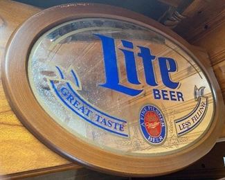 Lite Beer Advertising Mirror