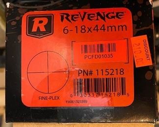 Revenge 6-18x44mm Rifle Scope