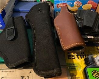Several Holsters