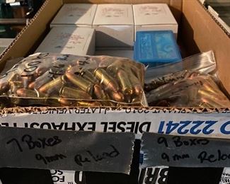 9mm Reload Ammunition