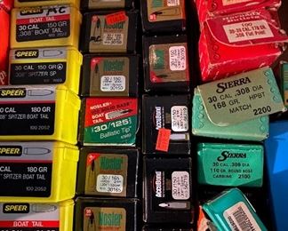 Assorted Bullet Heads