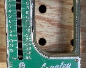 Vintage Langley Fisherman's De-Liar Scale