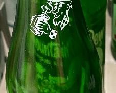 Rare Barney and Ally Mountain Dew Bottle