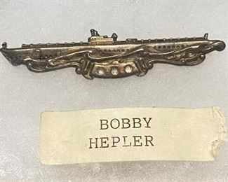 Named WW2 Submarine Badge
