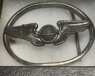 WW2 Navigator Wings Belt Buckle