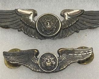 Sterling Clutch Back Pilot Wings