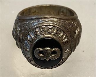 Sterling U.S. Airborne Ring