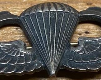 WW2 Sterling U.S. Jump Wings