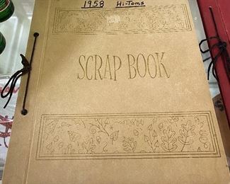 1958 Hi-Toms Baseball Scrapbook