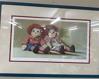 Harry Jarman Raggedy Ann and Andy Print
