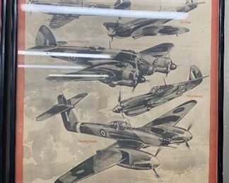 Two Wings for Victory Small Framed Posters