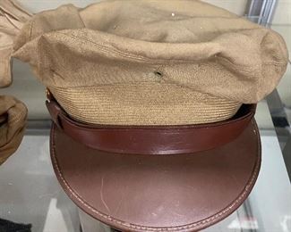 Assorted WW2 U.S. Visor Hats