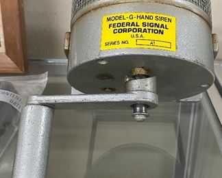 Working Model G Hand Siren