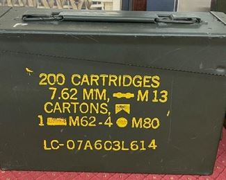 Ammunition Boxes