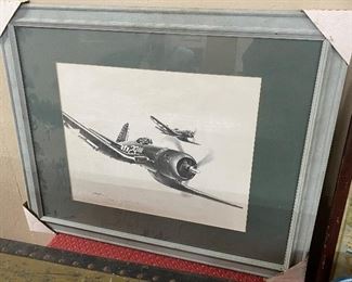 Assorted Signed Military Prints