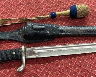 WW2 German Dress Bayonet with Original Knot