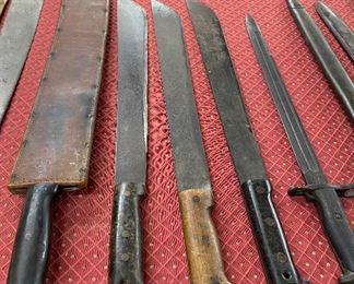 Assorted U.S. Machetes