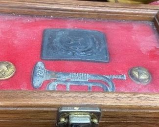 Reproduction Texas Confederate Display 