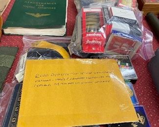 Named Rear Admiral Grouping with Leather Jacket