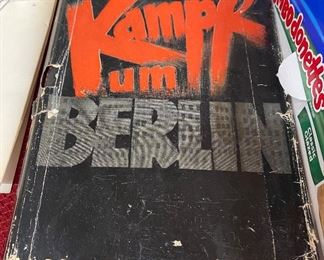 1937 Kampf um Berlin Book and Dustjacket