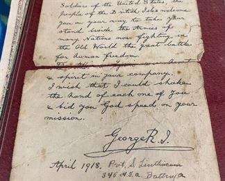 WW1 Named Windsor Castle Appreciation Letter