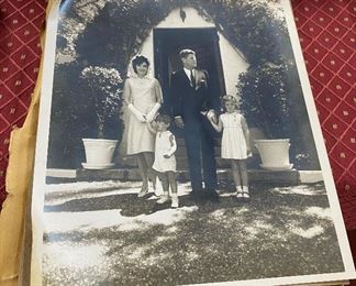 John F. Kennedy Wedding Photograph
