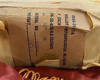 Military Weather Balloon