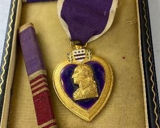 WW2 Purple Heart in Box (No Name)