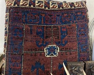 Antique Persian Camel Pillow/Seat