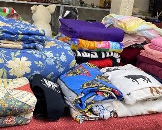 Assorted Blankets and Linens