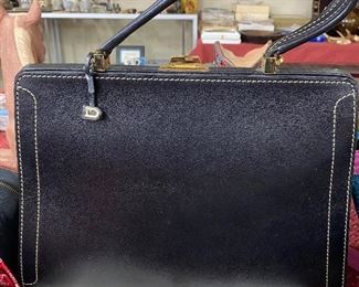 Vintage Delvaux Designer Purse with Bag