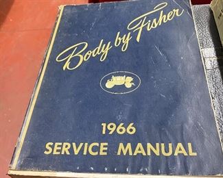 1966 Body by Fisher Service Manual