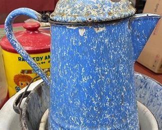 Graniteware Coffee Pot